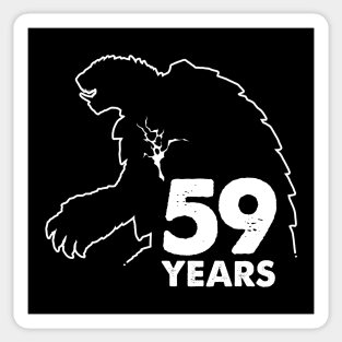 GAMERA 59 YEARS - Marker lineart Sticker